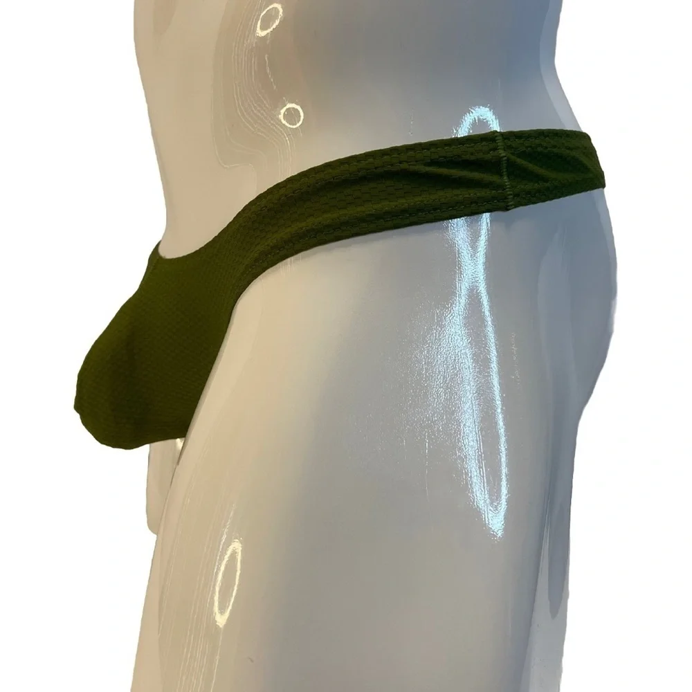 Thong G-String Green Medium Sexy Underwear Mens New in Packaging
